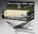 1512 - Messerschmitt ME-109 WWII 3D Powerplanes